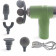 Ударний масажер Fascial Gun( Білий, рожевий, блакитний, зелений) (30) AR-00150