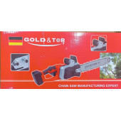  Акумуляторна ланцюгова пила Gold & Tor 16 d + 2 АКБ\червона AR-1110 (4)