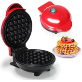 Электро Вафельниця Mini is mighty Червона Вафельниця Mini is mighty Червона GT-306