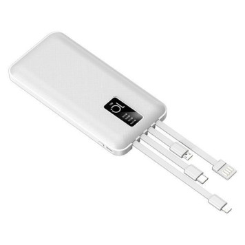  Повербанк Power Bank  10000mAh  NJ-39   Чорний/Белий  А 874 (100)-4
