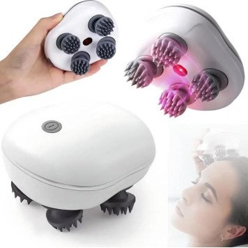 Масажер електричний Smart Scalp з акумулятором та 3D рухом (60шт)  GT-0042