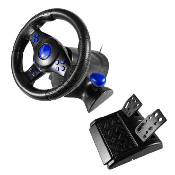 Ігровий руль з педалями та коробкою передач 3в1 Vibration Steering wheel (4шт) SG-003	-5