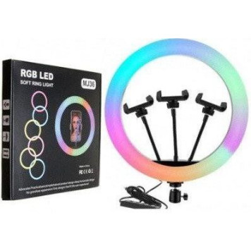 Лампа кільцева RGB, MJ36  (20шт)      GT-144