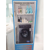 Стелаж-органайзер над пральною машиною (Stainless Steel Washing Machine Rack) (10) DP-D20