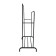 Подвійна стійка вішалка для одягу Double floor Hanger з полицею для взуття (6)